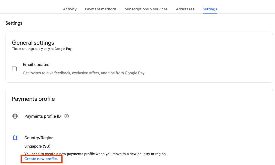 Hoe Google Play-land wijzigen op desktop