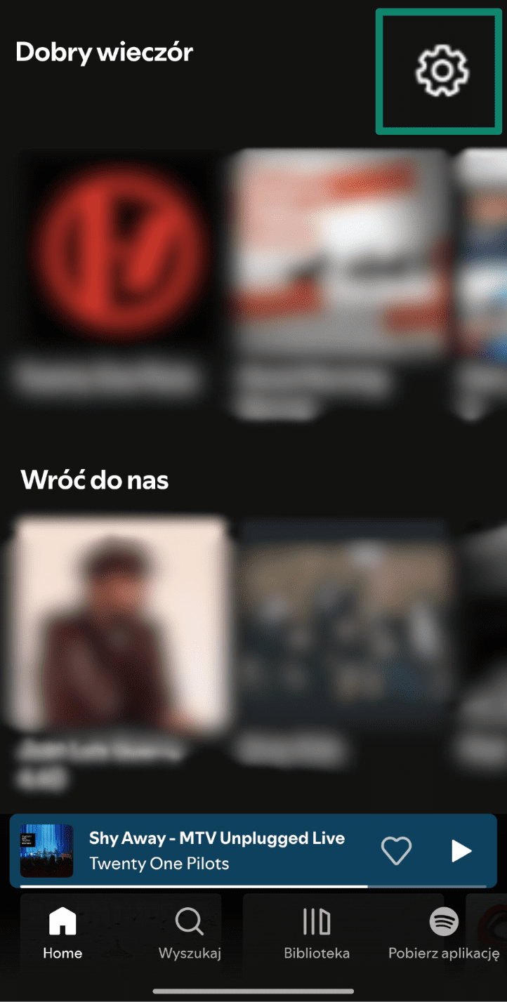 Tap The Gear Icon Pl