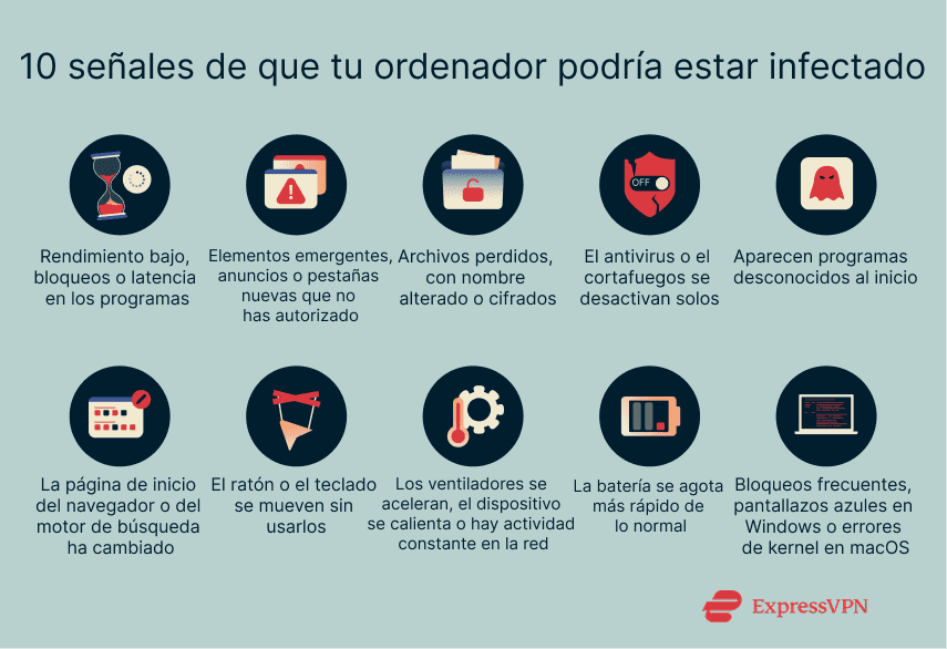 Illustration 10 Signs Your Computer May Be Infected 1