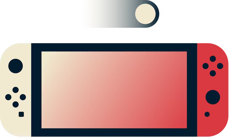 Une Nintendo Switch.