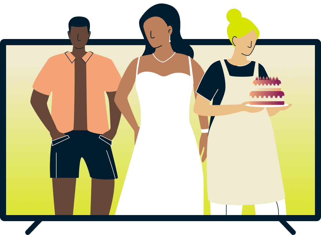 شاهد برامج تلفزيون الواقع عبر الإنترنت