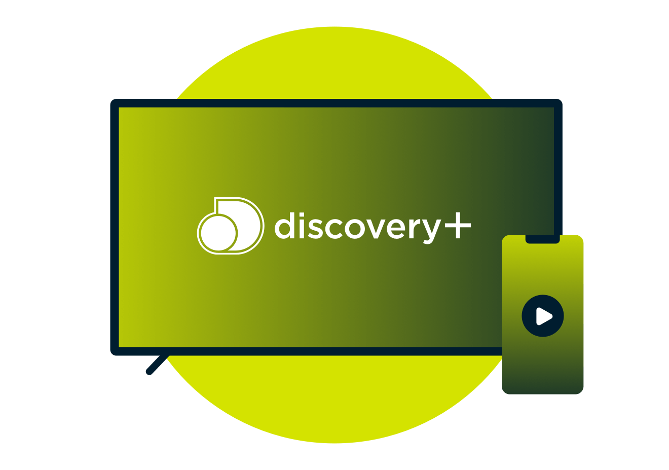 Discovery Plus na telewizorze i smartfonie.