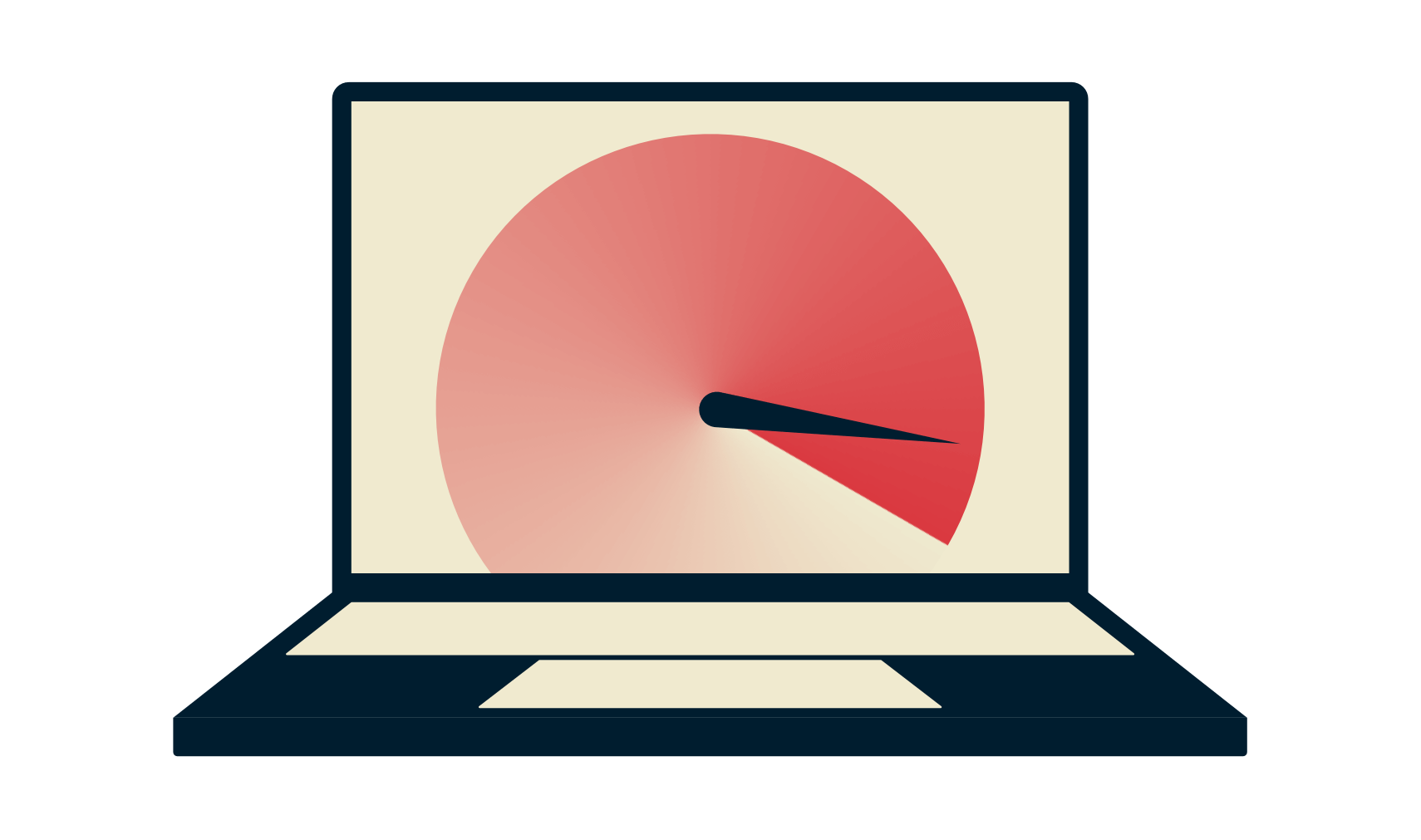 แล็ปท็อปที่มีเครื่องวัดความเร็ว