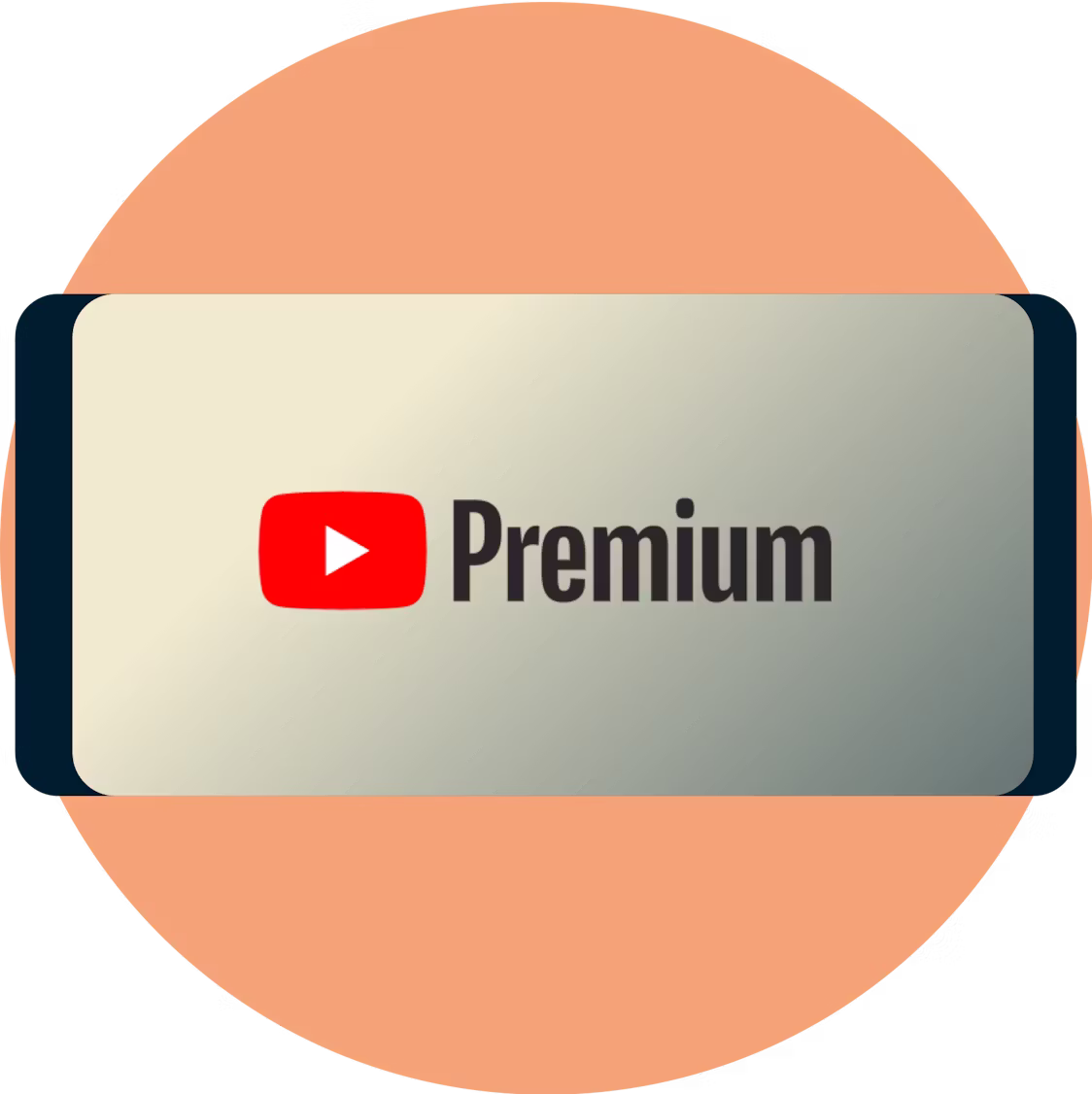 YouTube Premium na ekranie telefonu.
