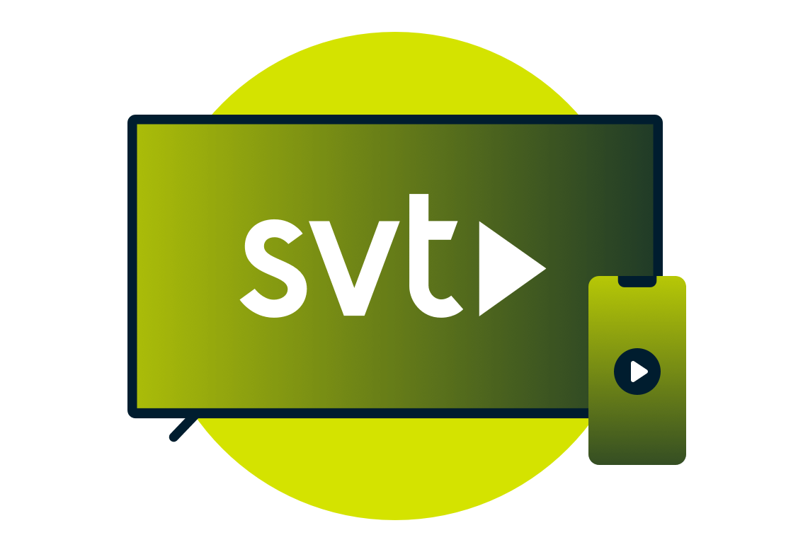 Streama SVT Play på TV och mobila enheter.