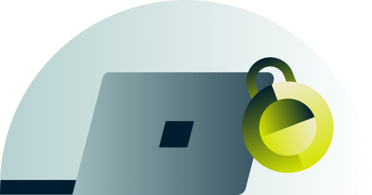 Een hangslot dat veiligheid symboliseert.